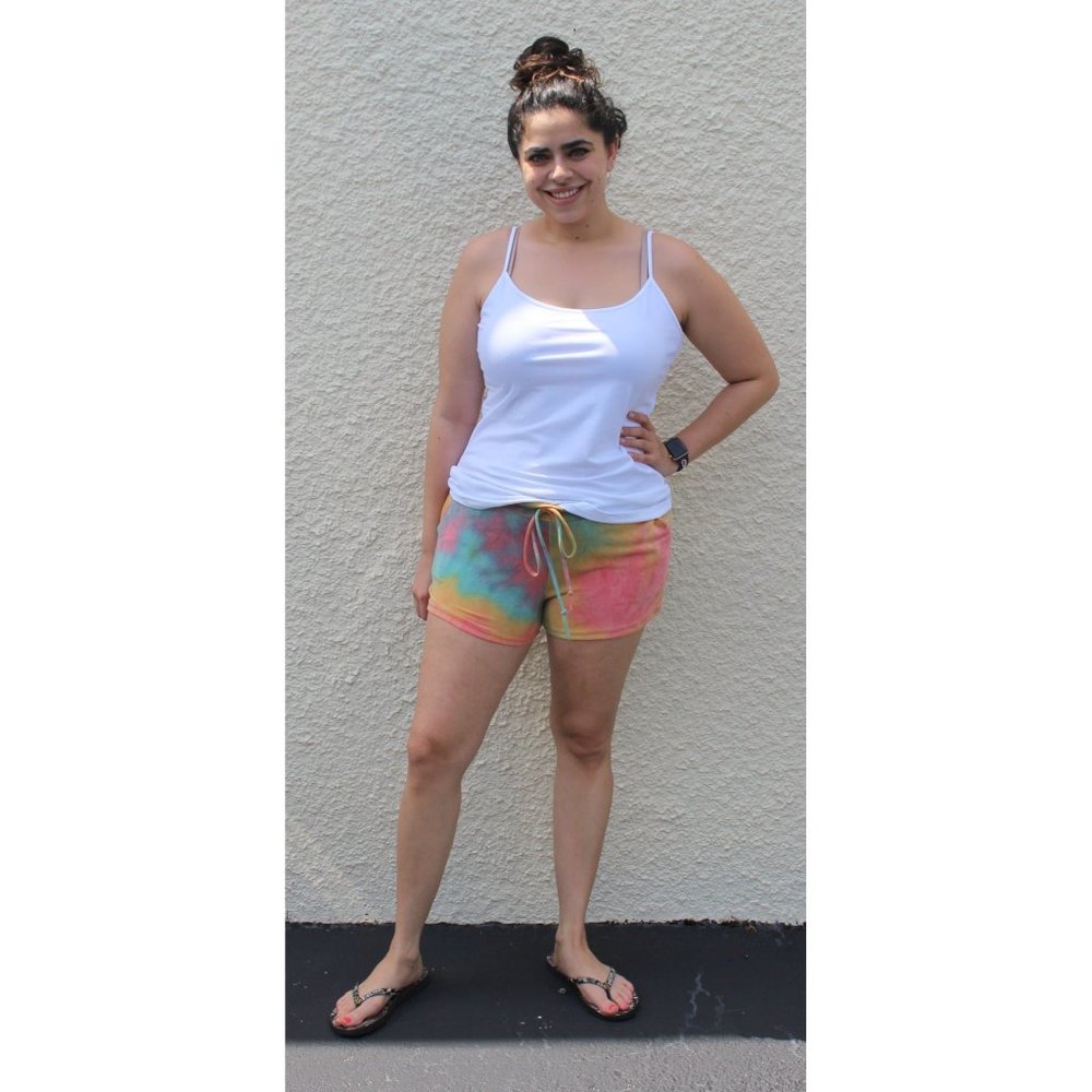 Heimish Tie Dye Shorts, Mango Giner - Picture 2 of 2